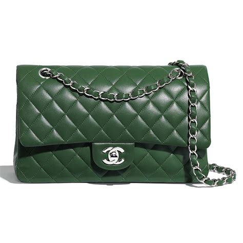 green CHANEL Women Handbags .